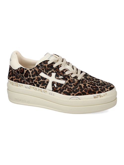 Sneakers in cavallino PREMIATA | MICOL VAR 7034LEOPARDATO